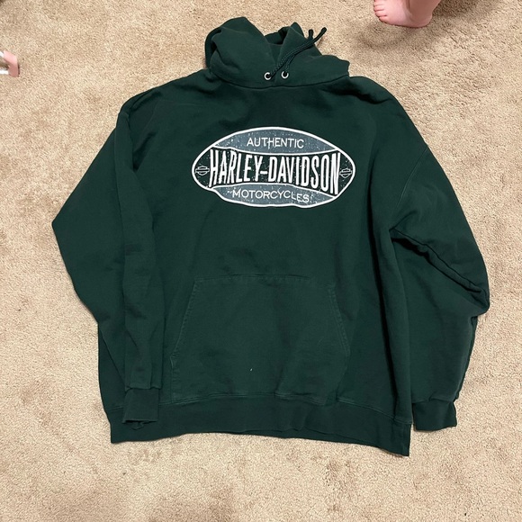 Harley-Davidson Green Men's Sweater